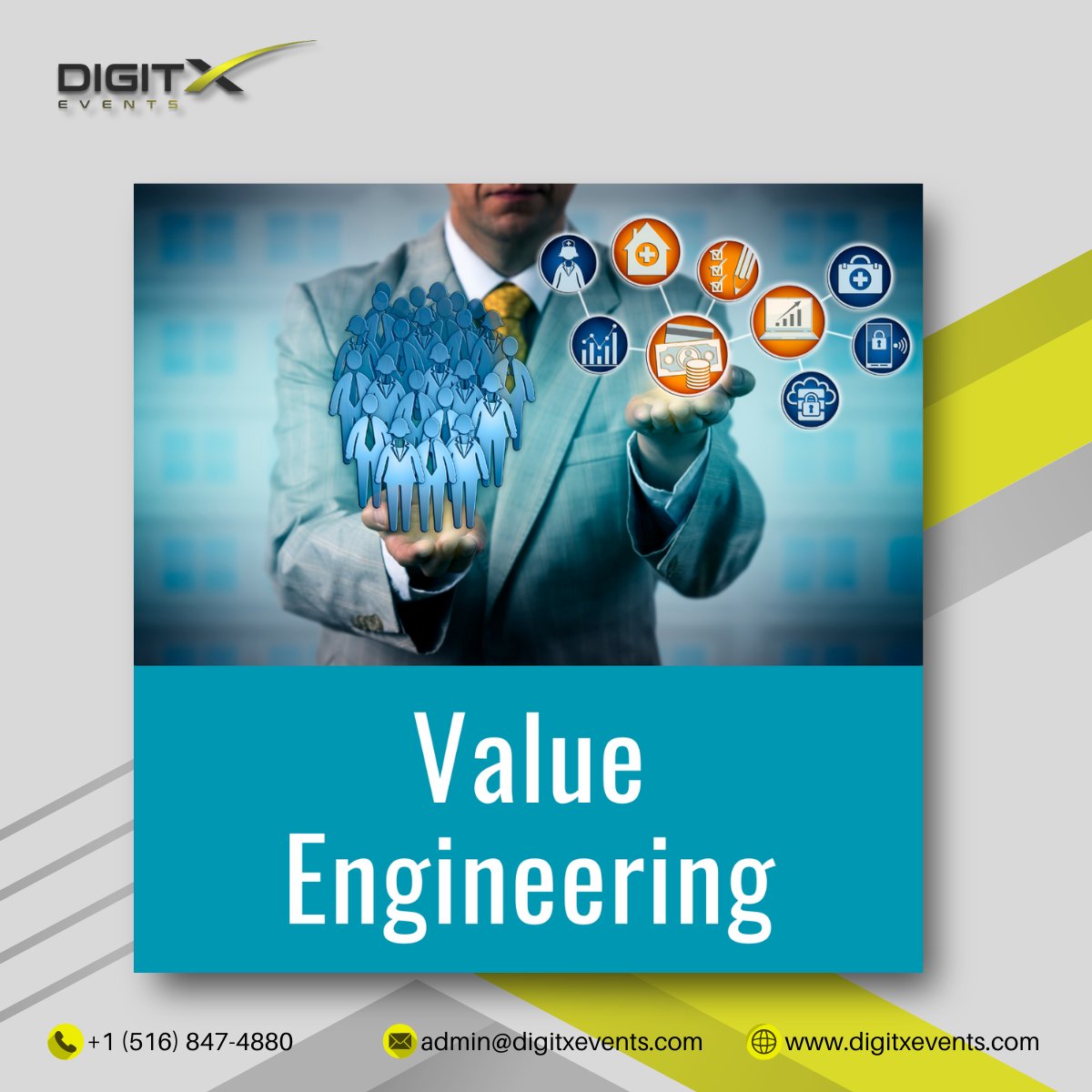 DigitxEvents's tweet photo. Explore Our upcoming training session "Value Engineering".

#ValueEngineering #InnovationMatters #OptimizeForSuccess #QualityOptimization #CostEffectiveDesign #CreativeSolutions #GlobalEfficiency #PrecisionInEngineering https://t.co/KqExX3YQlA