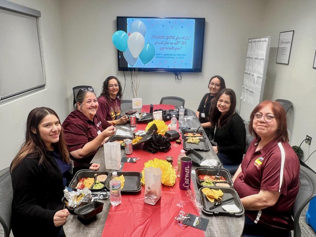 Today, we celebrated the dedication and tireless efforts of our hardworking administrative professionals, whose diligence keeps everything running smoothly. Their commitment and contributions are truly invaluable. ❤️🦅 @Acuna008 @CapistranoES