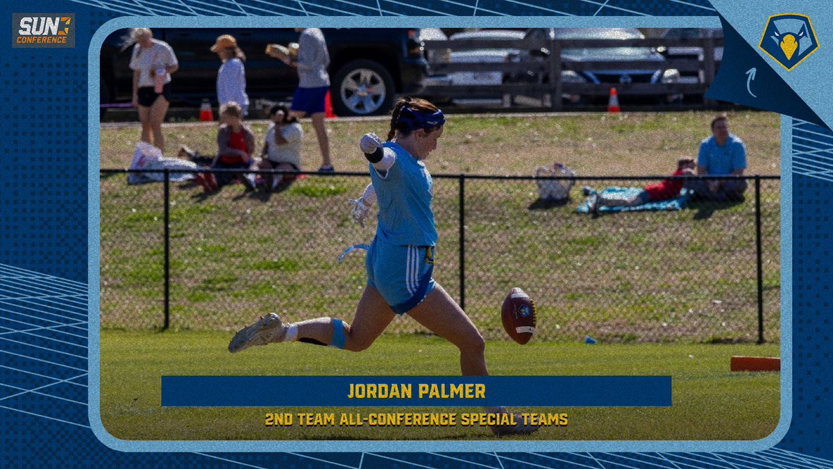 First year in Program History, First ever All-Conference Player for Point Women’s Flag Football! Congratulations to Jordan Palmer! #TogetherWeFly #ExcellenceContinues