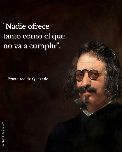 ¿¡Francisco de Quevedo conoció al pendejente, quien lo iba a decir?
¡No vuelvan a votar a lo pendejo y por pendej@s!
#NarcoPresidenteAMLO43 
#AMLOnarcoLadron 
#NarcoCandidataClaudia40 
#NiUnVotoAMorena2024 
#FueraMorena2024 
#ZaldivarAlBote 
#SueltaLosVideosCabeza