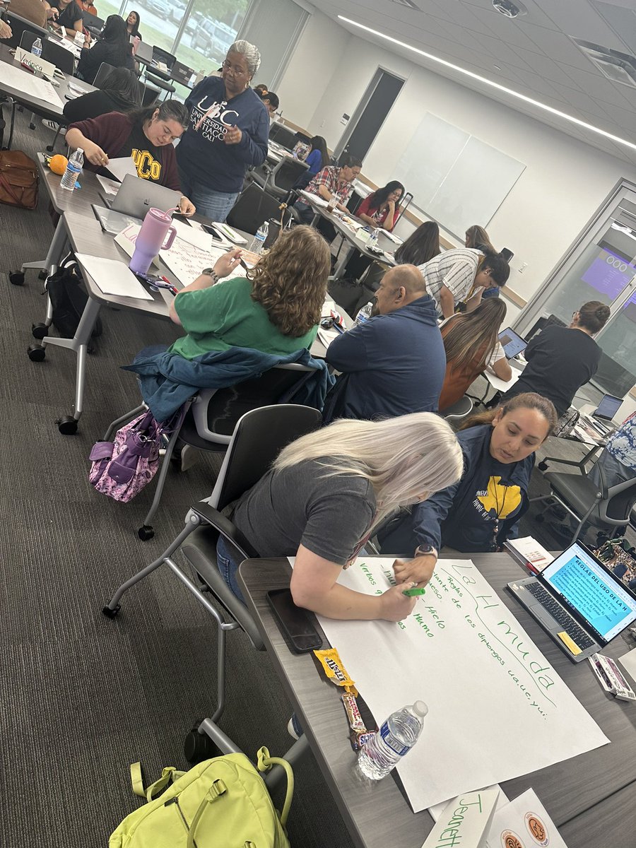 @DuncanvilleISD, thank you for the opportunity to facilitate La clase dual and also, Cross-Linguistic Connections in the DL Classroom!  Today, was a jam-packed day of lesson planning for biliteracy! #C6BiliteracyFramework