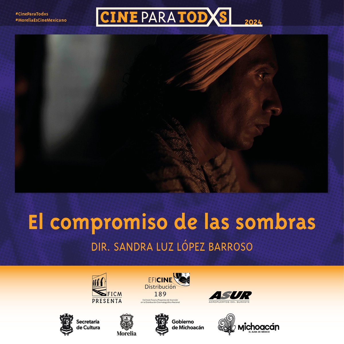 EL COMPROMISO DE LAS SOMBRAS (Sandra Luz López Barroso, 2021) forma parte de los títulos que podrás disfrutar en tu ciudad durante el programa #CineParaTodxs. Leer más 🎬👉 [ bit.ly/4a1hJiq ] #MoreliaEsCineMexicano