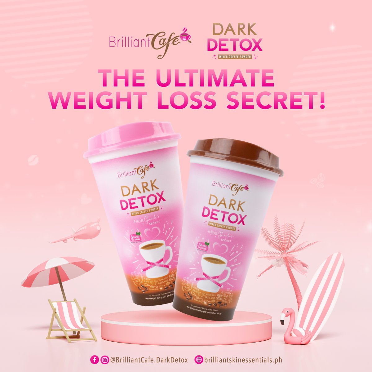 Reveal the secret to lasting weight loss with Dark Detox Coffee, the ultimate solution for an energized, fit, and healthier you! 🤎

#BrilliantCafeDarkDetoxCoffee 
#BrilliantSkinEssentials