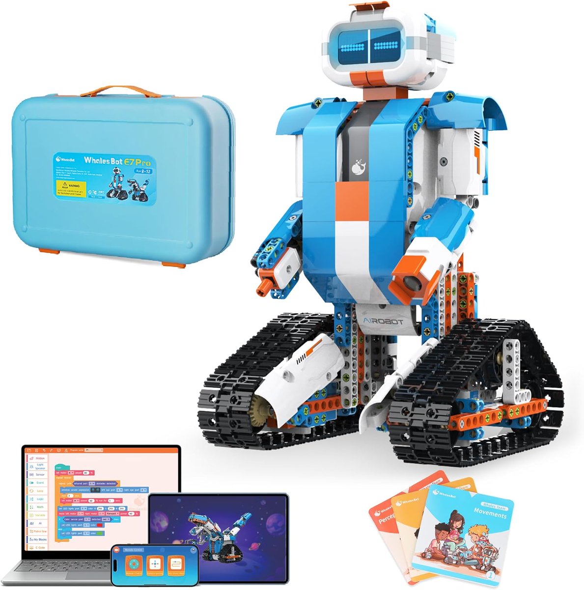 Buss4y's tweet image. Spark creativity and learning with the E7 Pro Coding Robot for Kids 8+ Years! 🤖🌟 #E7Pro #CodingRobot #STEMtoys #EducationalToys #Programming #GiftForKids #CreativeLearning #STEMeducation #giftideas order now amzn.to/4b8Vk2W