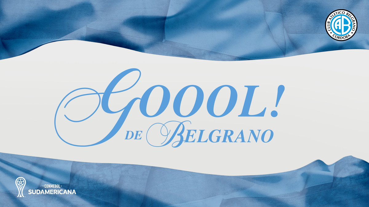 #Sudamericana | ¡GOOOOOOOOOOOOOOOOOL DE BEEEEEEEEEEEEEEEELGRAAAAAAAAAAAAANOOOO! ¡MATIIIII MARÍIIIIN! 👏👏

⏱ 38' ST | #RealTomayapo 0-2 #Belgrano

#DaleBelgrano 🩵🏴‍☠️