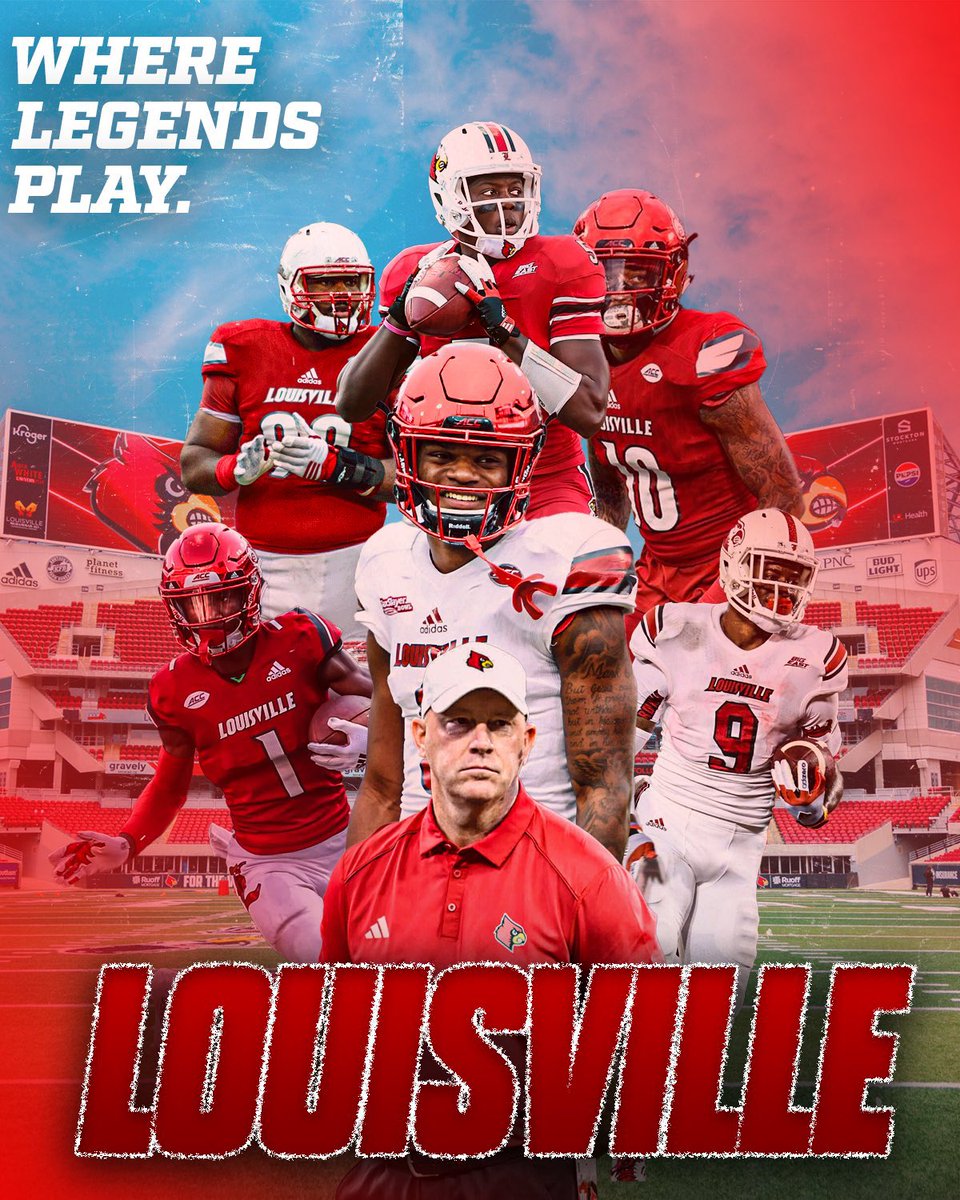 Come build your legacy @SupremeDre8 and be a program and game changer at Louisville! #FlyVille26