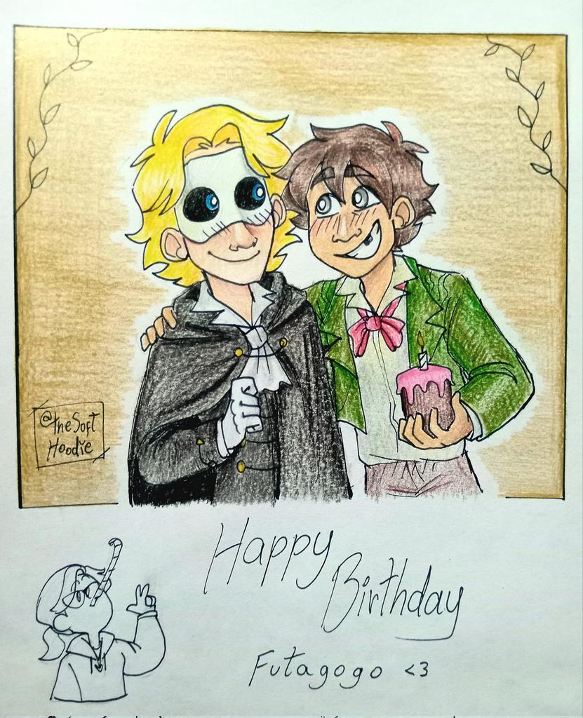 The_Soft_Hoodie's tweet image. Happy birthday @futagogo &amp;lt;3
Thank you for always supporting us fandom artists!! My best wishes for ya!!

#PotC #chesglam