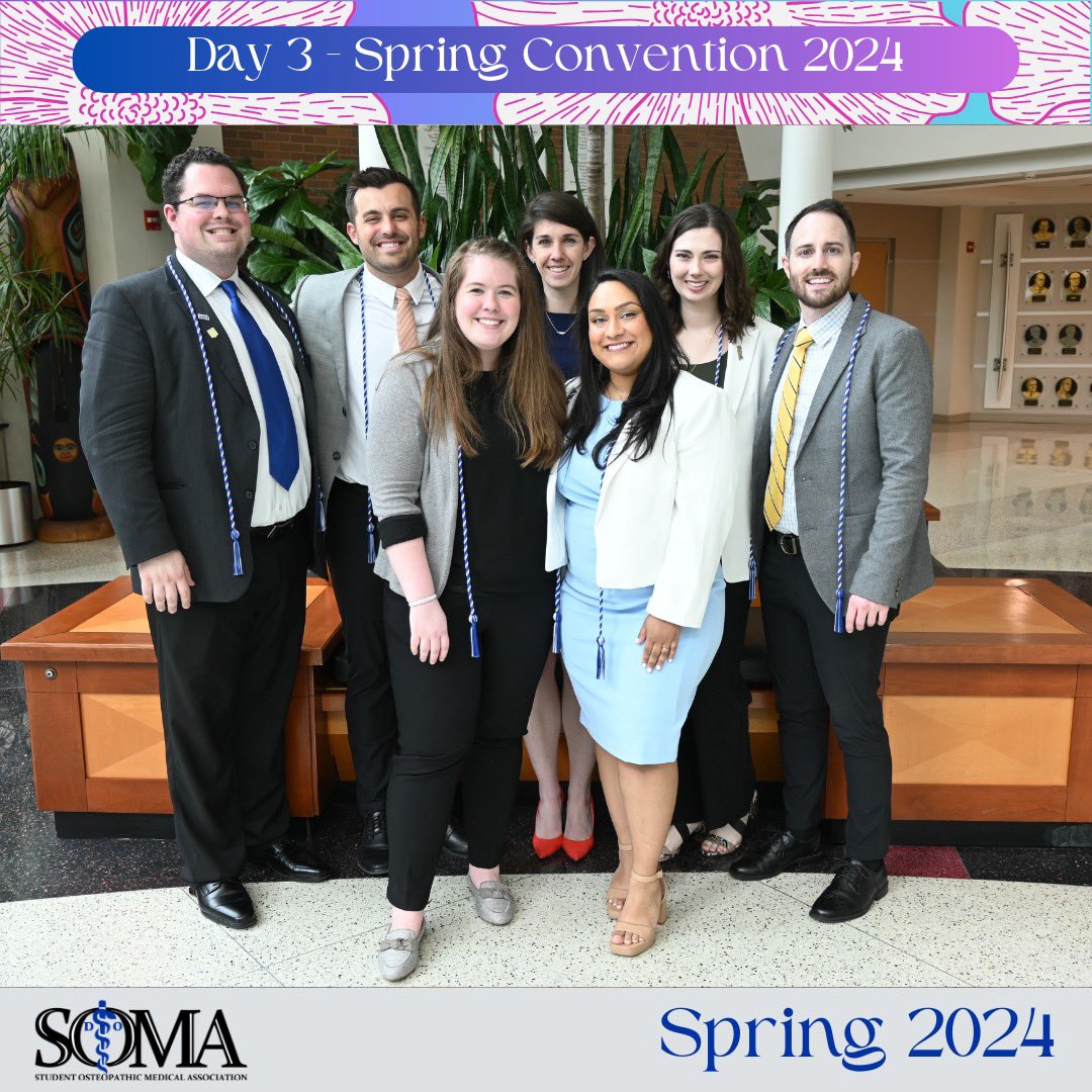 Thank you all 2023-2024 Board of Trustees, National Board of Directors, SOMAF Board, PreSOMA, outgoing Chapter leaders & SOMA members for making this past year so inspiring & successful! #nationalsoma #SOMA #DOgood #DOproud #AOA