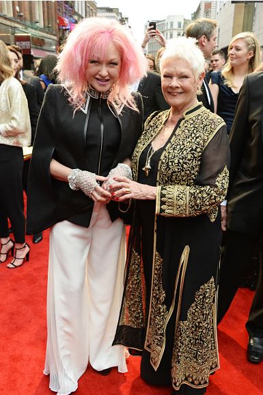 Laurence Olivier Awards, 2016
with Cyndi Lauper
Photographer: Dave M Benett
#JudiDench #LaurenceOlivierAwards #CyndiLauper
