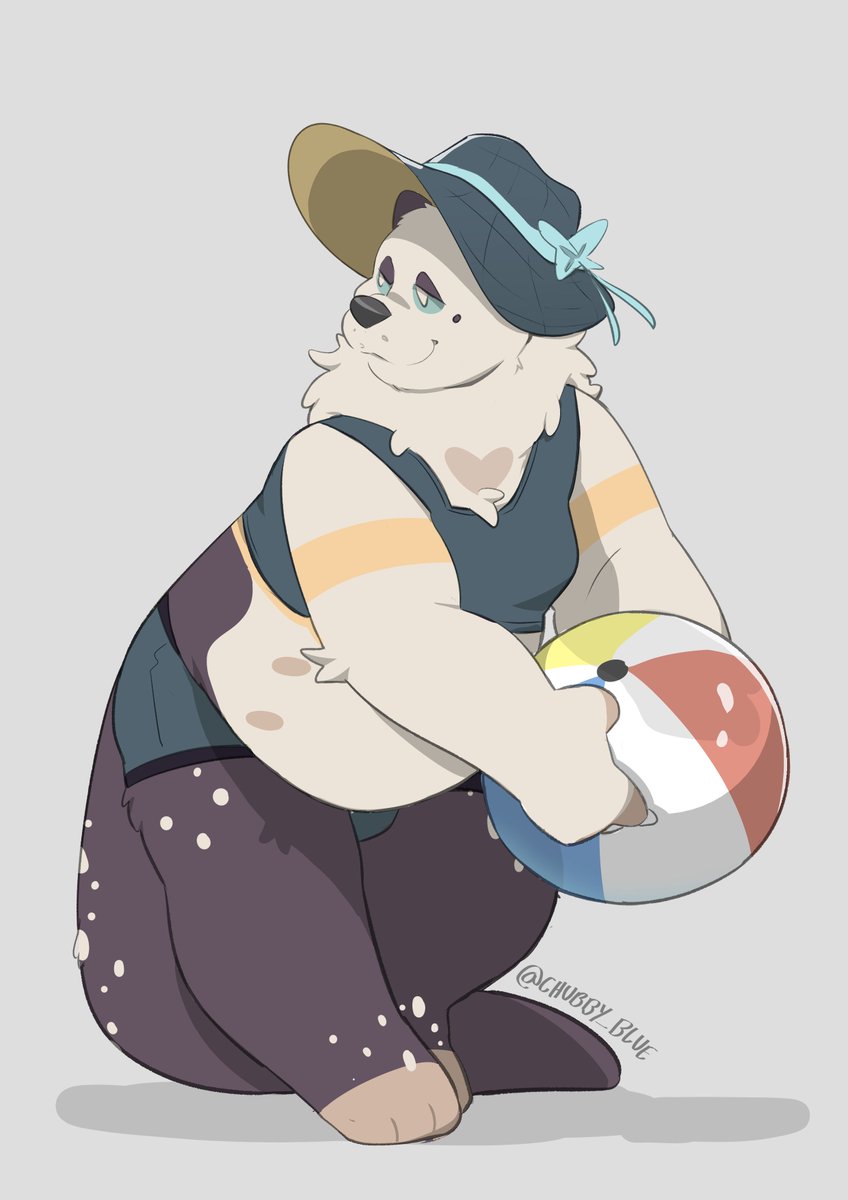 Theres something about Otters in sunhats or just wearing summer themed clothes that just goes so well together! 🦦 Art i did for @WetTorilla