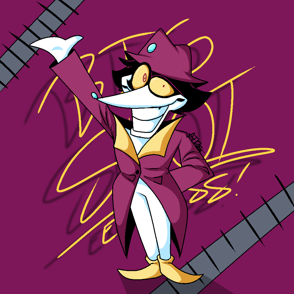 ASHE_ATTACC's tweet photo. I'VE GOT YOUR ONE WAY TICKET TO THE BIG SHOT EXPRESS ‼️‼️
#DELTARUNE #chapterdewritten
(Chapter: Dewritten take by @AlcocerCebar) https://t.co/TUfZAKnj1d