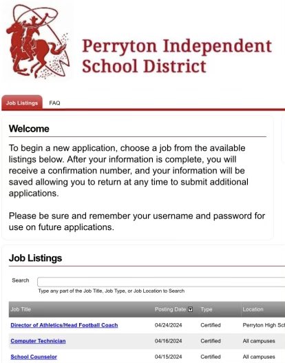 The Perryton AD/ HFC job is open #txhsfb .. This is all I’m going to say about this