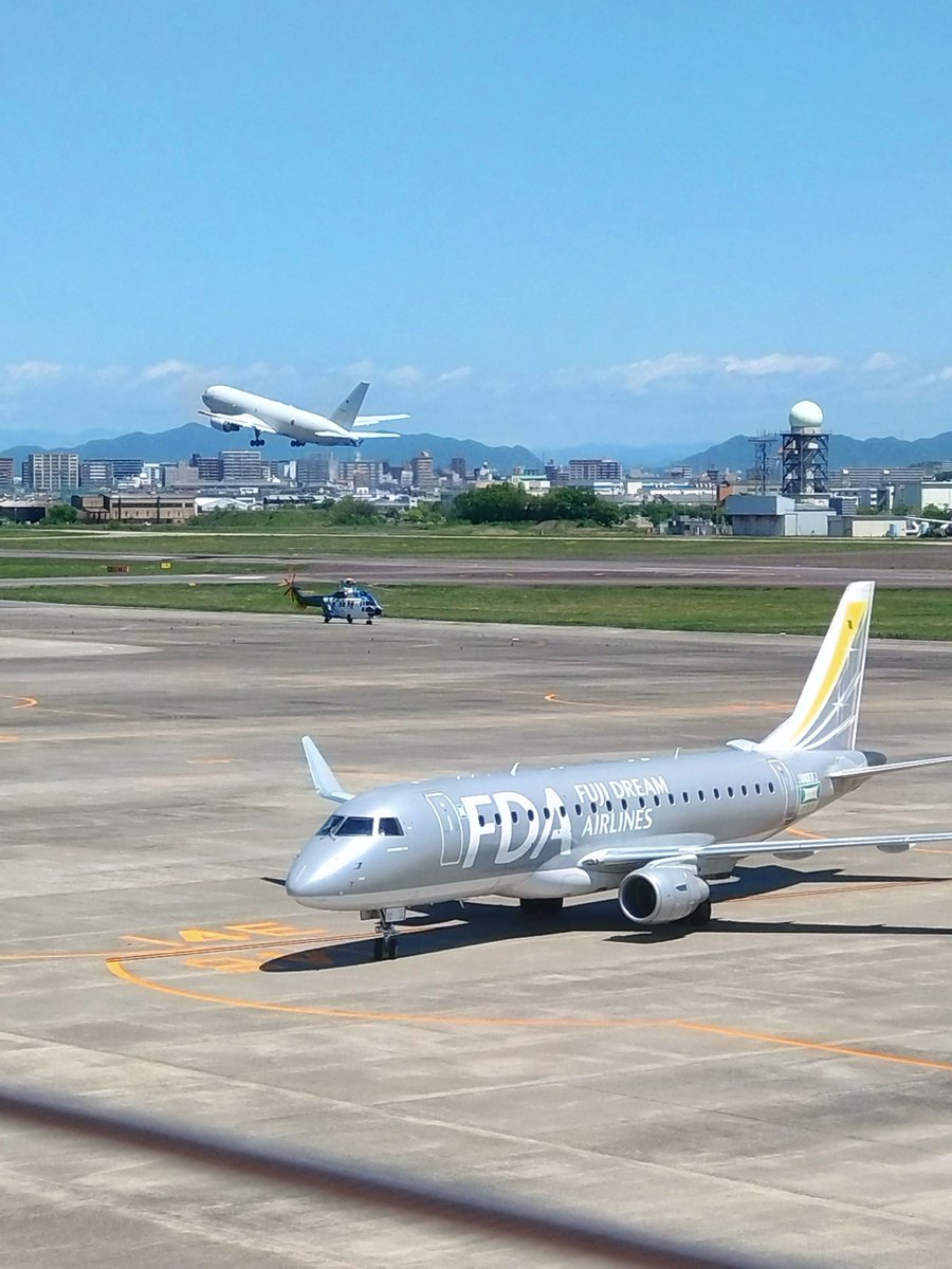 こんにちは☀️県営名古屋空港…セントレアも良いな～🤔