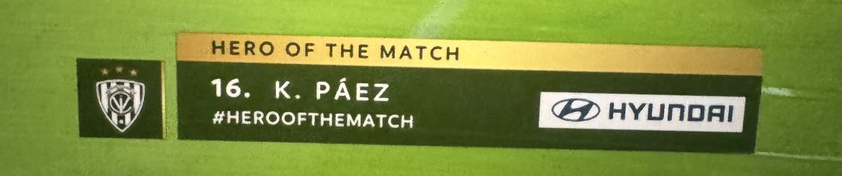 Kendry Páez is named man of the match! 
#CFC #IDV #CopaLibertadores2024
