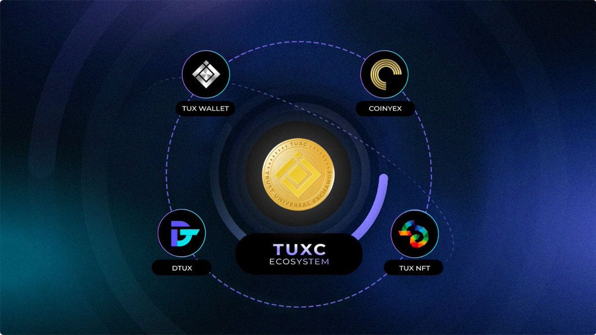 Cryptop_1's tweet image. Easily navigate your crypto environment with #TUXC.  An invitation to a decentralized world of innovation.🌐Experience a wonderful future for yourself right away! 
#TUXC @TUXC1108 @tux_nfts @tux_wallet @Coinyex_com