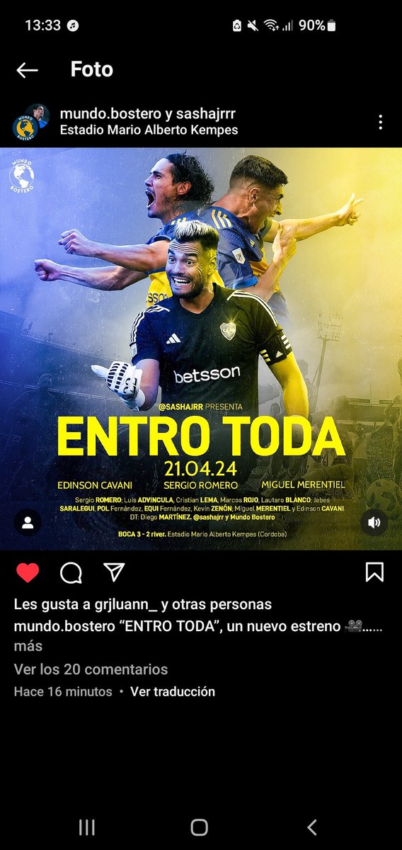 yougareth96's tweet photo. @sophiatredicce @DiegoFlorentinD que peliculónnnn https://t.co/OzT0yvV5yN
