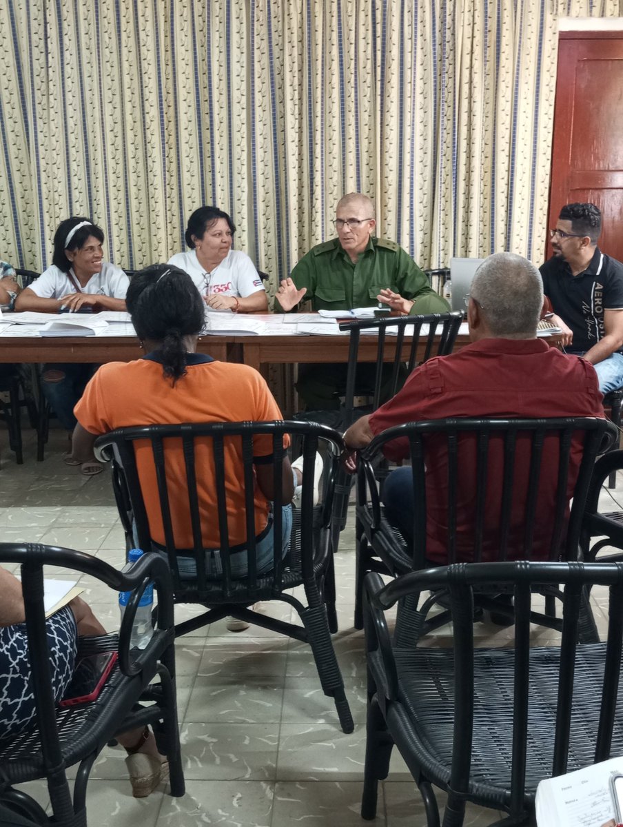 ✍️ Visita el Estado Mayor Nacional de la Defensa Civil el municipio de #Colón ,donde nuestra empresa fue objeto de control, obteniendo muy buenos resultados. #EnPreveerEstaTodoElArteDeSalvar  #DefensaCivilCuba
#MatancerosEnVictoria
#ColonEnVictoria