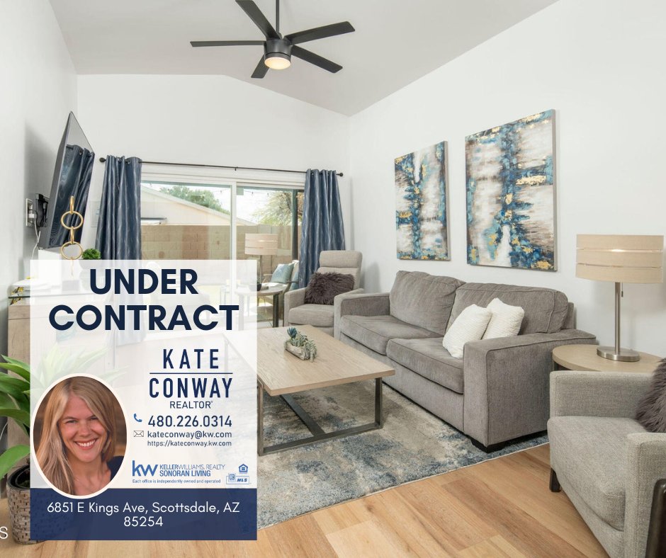 Another step closer to a new beginning - thrilled to have another property under contract for my buyer!

#scottsdalerealestate #undercontract #arizonarealestate #scottsdalearizona #scottsdalehomes