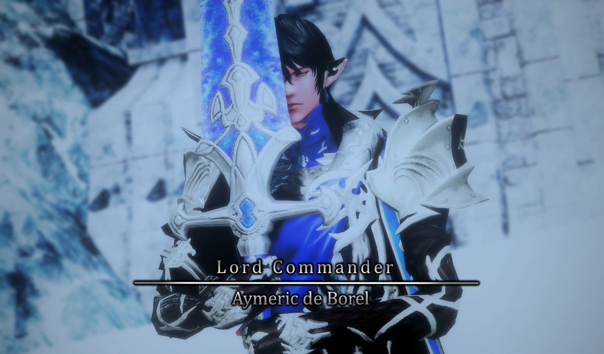 An Aymeric boss encounter screen. What would be your reaction and next move?