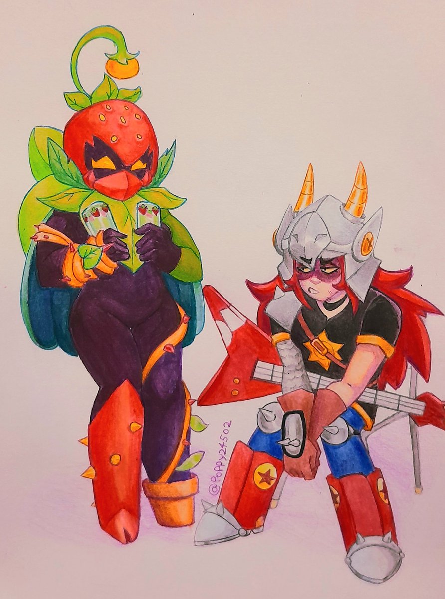 Lily fresa y el Draco 

#BrawlStarsArt #BrawlStars #brawlstarsfanart #BrawlStarslily #BrawlStarsDraco