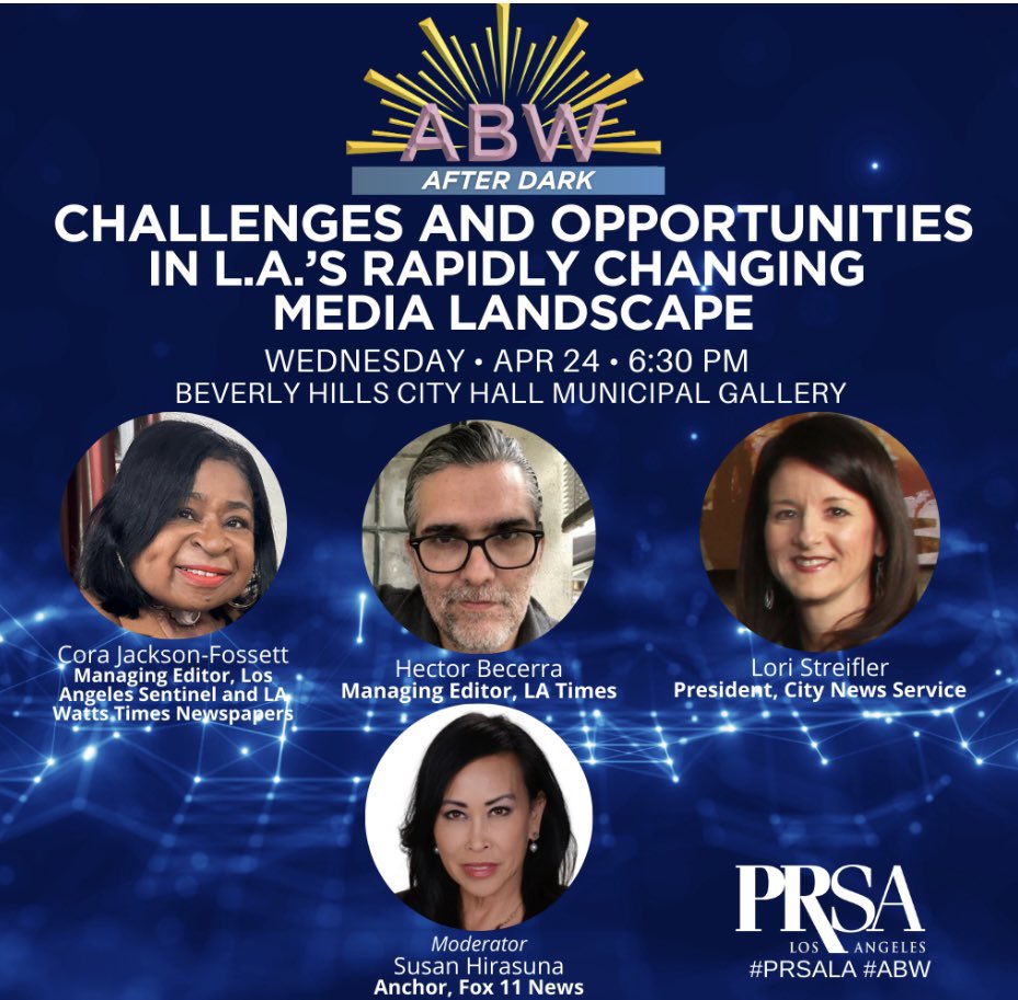 alyslaymusic's tweet photo. “Smaller papers should not compete with the big papers and breaking news and continue to focus on what they do best.” @Cora_jf 

@prsala ABW After Dark #prsala https://t.co/QB0FKGLcRC