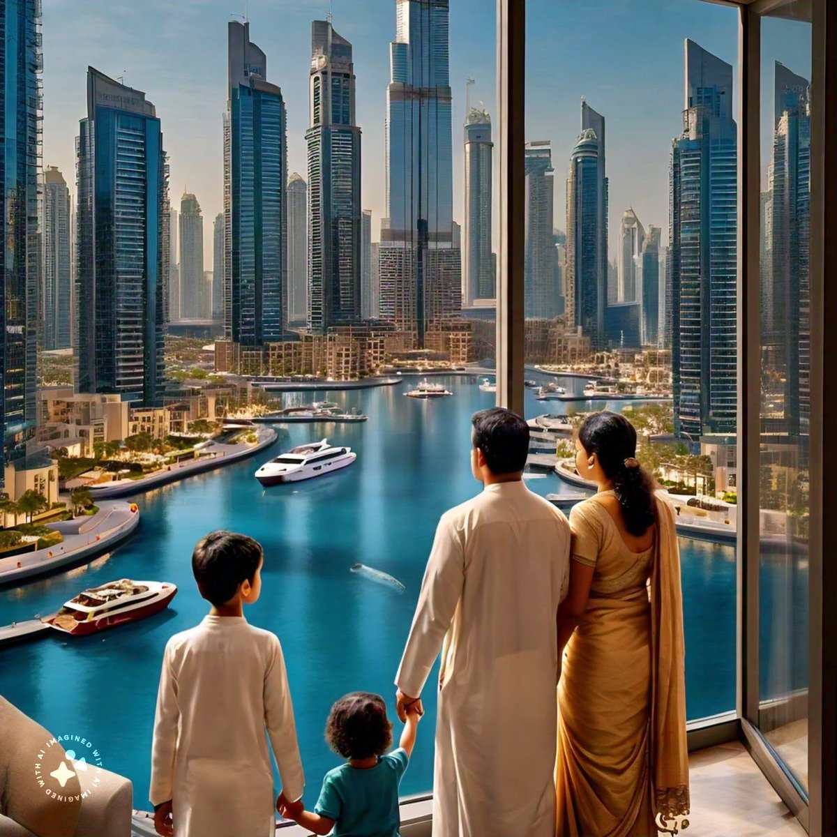 MetaAI image generator thread. posting a few  interesting pics generated with the keywords used to generate the image. #MetaAI #aiimage #MalayaleeFromIndia 

Malayali in Dubai marina 
1/n