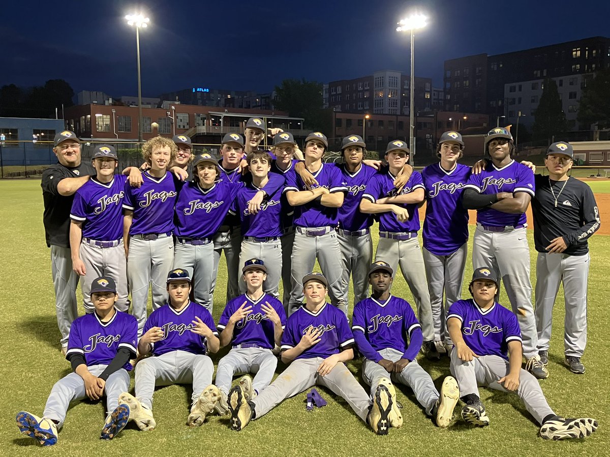 chsjagsbaseball's tweet photo. Jags get back in the win column tonight at the DAP.  Playing for a State Playoff Berth.  #DurhamAthleticPark https://t.co/wlxg9Q4spP