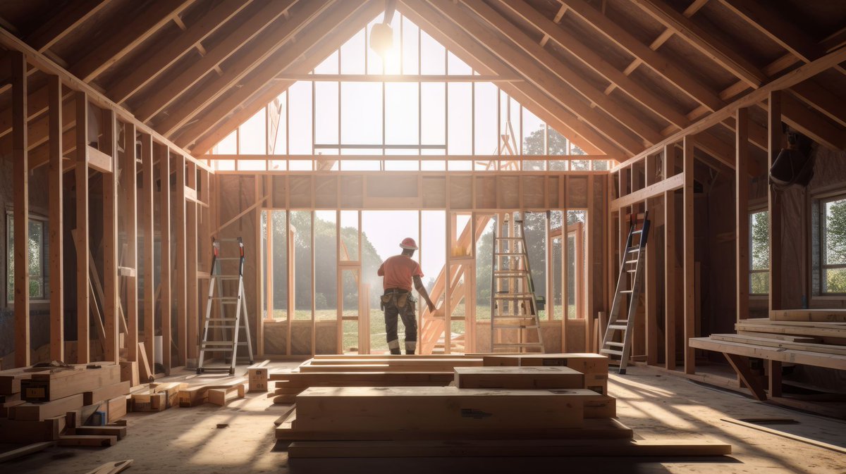 If you have the skills and patience to build your home, consider a #landloan! These types of loans allow you to finance the purchase of land without construction time limits so you don’t have to rush the building process! #buildingahouse