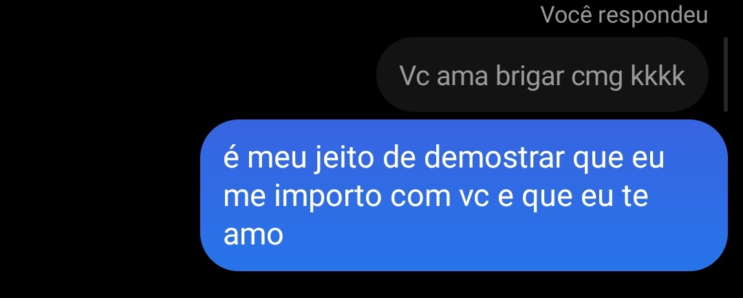 implicância é minha linguagem do amor