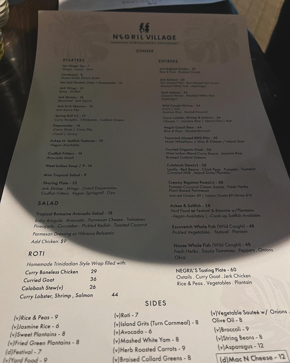iamchanteezy's tweet photo. I haven’t been to Negril Cafe in nearly 15 years. Of course, the place looks different and renovated. However, I’m so glad my neighbor treated me for my birthday. She’s the best. #MyBirthdayWeek ♉️ https://t.co/nk0gOFLIoM