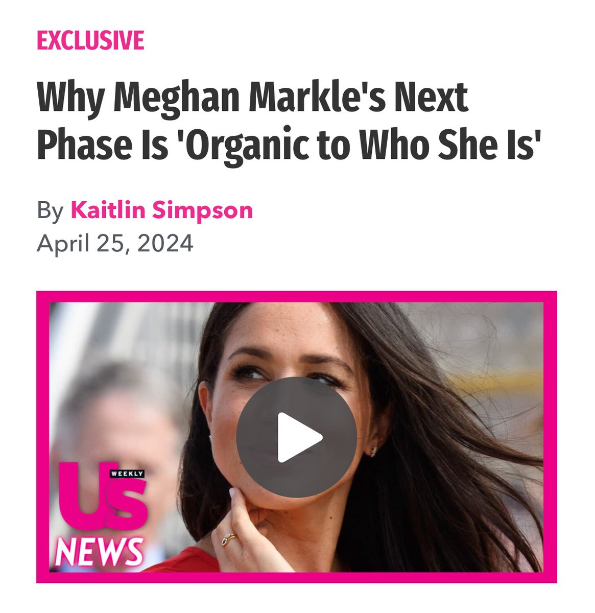 Organic to who she is?  So is she going to sell horse sh!t?

#MeghanMarkleIsABully 
#MeghanMarkleAmericanPsycho