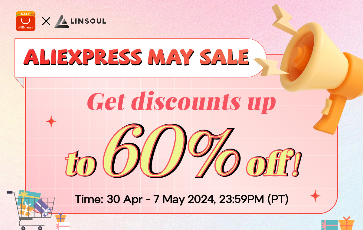 #Linsoul's AliExpress May Sale starts now! 🎉
aliexpress.com/store/11024366…
Sale period: 1-8 May 2024 (GMT+8)

#hifi #iems #tech #shoppingtime #shopping #DealAlert #Aliexpress #discount #happy #audiophile