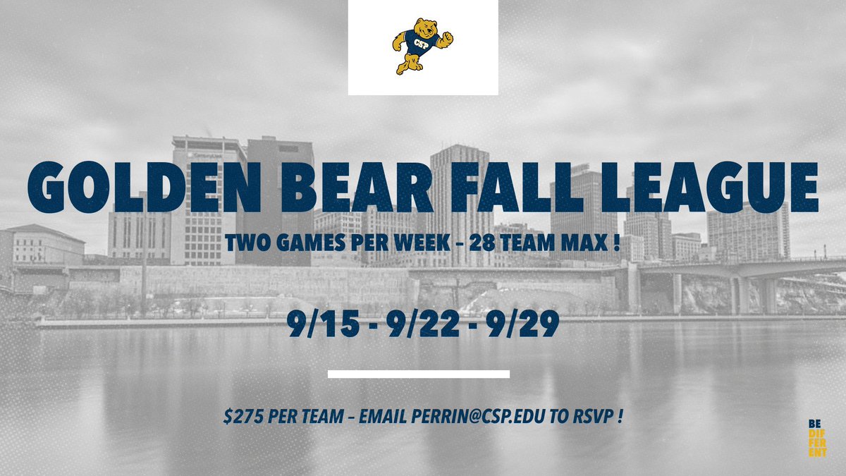 LIMITED SPOTS REMAINING ‼️ Email - perrin@csp.edu ‼️