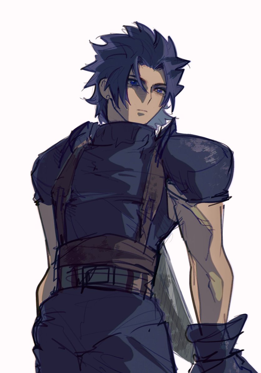 preeeeelice's tweet photo. 堆点图…画草稿感觉心情比较轻松…
#zackfair #CloudStrife https://t.co/NM08lFGC4h