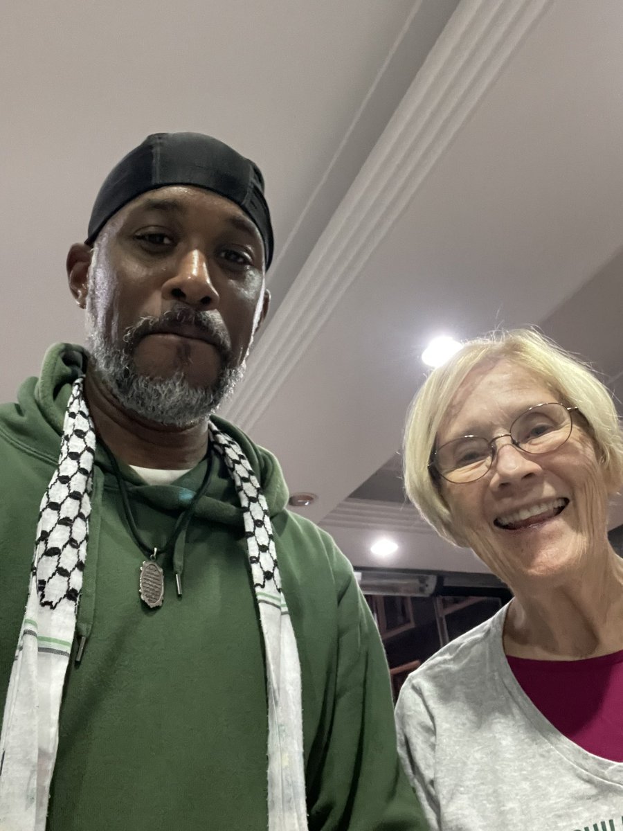 airbyart's tweet photo. #LetThemSail With @AnnWright46 Steering Commander Of The @GazaFFlotilla #BreakTheSiege #FreePalestine #FFC #AllEyesOnDeck #FreePalestine 🇵🇸✊🏾 https://t.co/7IytLjHNGV