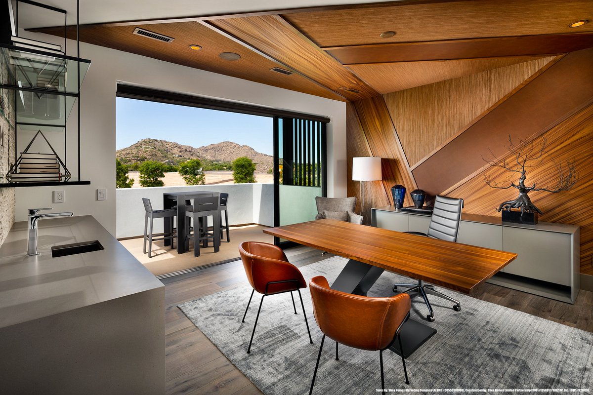 AzurePV's tweet image. This office space is breathtaking, decorated with modern architecture. 

What are your favorite design elements? 

#SheaHomes #SheaHomesArizona #Luxury #ParadiseValley #ParadiseValleyhome