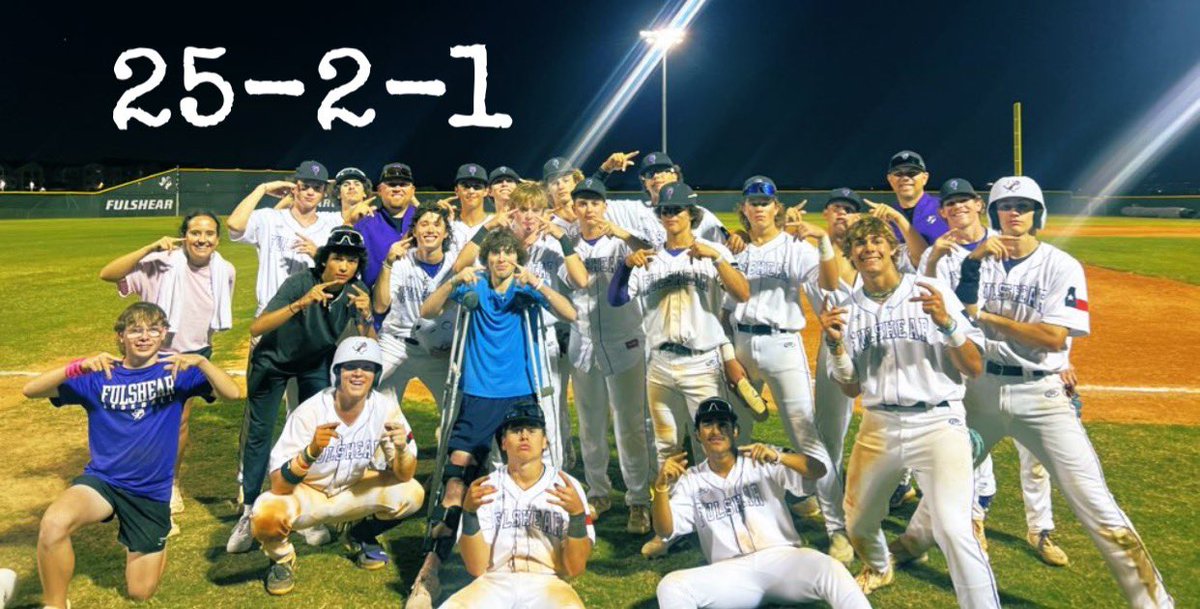 What a year…things are looking up for the future! <a href="/Fulshear_Bsball/">Charger Baseball</a>