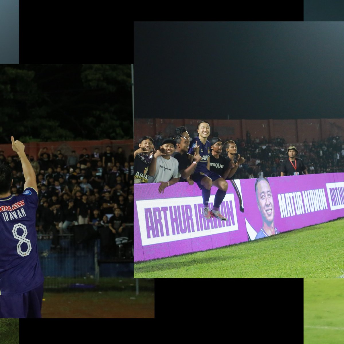 irawan_arthur's tweet photo. Terima kasih Persikmania dan masyarakat Kediri untuk sambutan luar biasa di laga home terakhir saya. Tanpa kalian saya bukan siapa-siapa dan tim ini tidak bakal berada di posisi sekarang. Saya yakin Persik Kediri bakal lebih bagus lagi kedepan dan kita masih jauh dari kemampuan kita. Wajib berbenah dan evaluasi agar kita bisa lebih baik lagi musim depan. Masih tinggal satu laga musim ini, kıta bakal kerja keras untuk memenangkan laga terakhir lawan Persebaya. Sekali lagi terima kasih Persikmania dan masyarakat Kediri, I love you all and ini bukan goodbye tapi lebih ke see you soon 🙏🏻💜 #Djajati #ForeverPurple #12 @persikfckediri