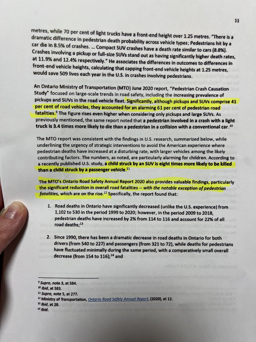 Important read for anyone concerned about vulnerable road users. Thanks to @windsorlaw for a very thorough report! 🚘 #VisionZero windsorlawcities.ca/wp-content/upl…