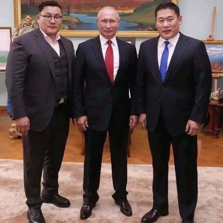 What's happening with “Oasis of democracy?”Many are questioning government-backed and constant information terror. Perhaps this photo is the answer. Left, the Kremlin-backed Mongolia's PM Oyun-Erdene. Right is his half-brother and the government's PR dab hand.