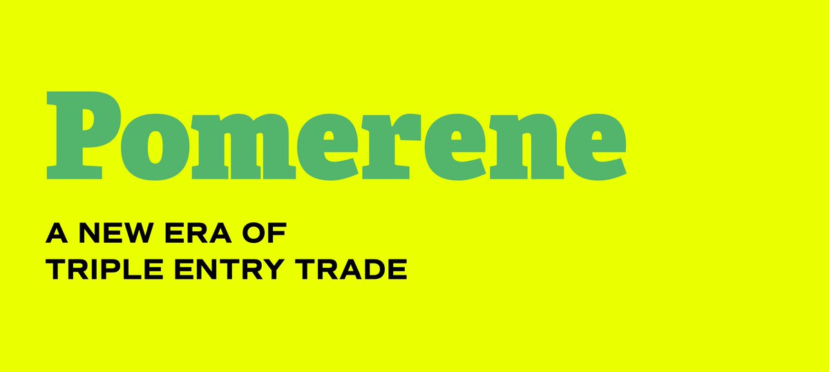Pomerene is network to secure and manage the

🚩 $ Tens of Trillions of risk 🚩

...embedded in non-cash working capital on public and private balance sheets globally.

Pomerene is a

🟢Shared Data Standard
🟢IoT Network of Connected Devices
🟢Authenticated Inventory Tracking