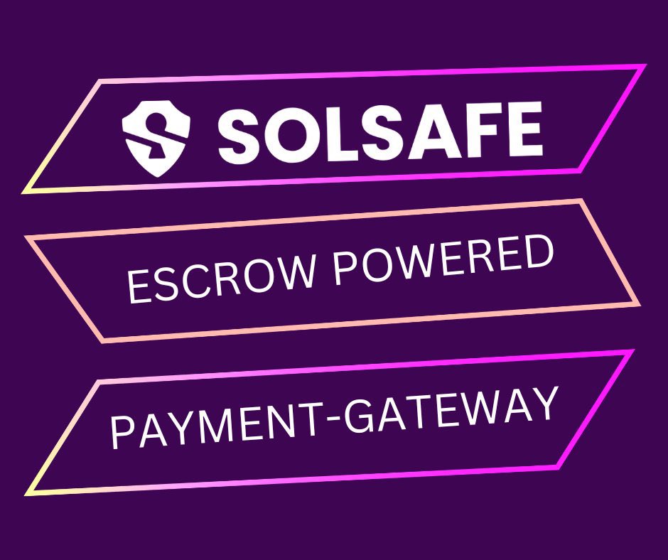 @SolSafePay introducing an escrow-enabled payment gateway that enhances security for group crypto transactions. Launching soon! 👨‍💻 Developed by based devs 💡 Backed by Microsoft for Startups & Google Cloud for Startups TG: t.me/solsafepay Web: solsafe.xyz