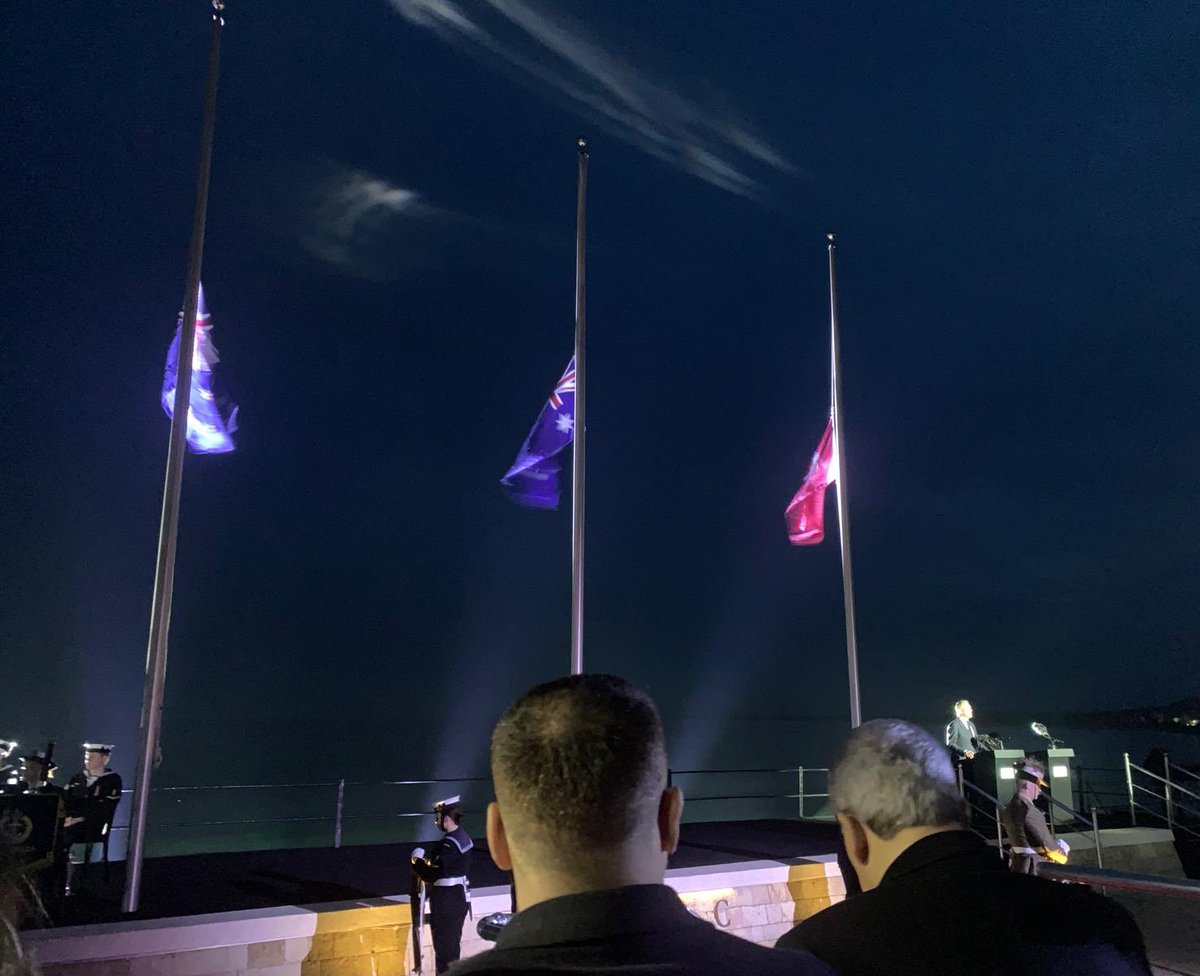 The Deputy Prime Ministers of Australia and New Zealand are speaking at a dawn service at Gallipoli right now. Livestream ⬇️ maoriplus.co.nz/movie/live-anz… 🇳🇿 🇦🇺 🇹🇷