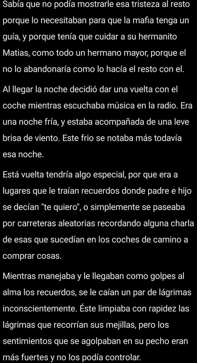 Oli_055's tweet photo. "No sabía que podía extrañar tanto a alguien"
#HunterBrooks #AnibalCastro #Spainrp 
(No sé que escribí, no podía dormir) https://t.co/mV2LxUaCea