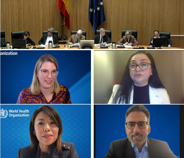 Muchas Gracias #Spanish #Parliament for the invitation to join a special Information Session together with @BoehmeCatharina & @WHO colleagues to update Members of 🇪🇸 Parliament on #EndTB #Strategy implementation, #WHA77 preparations &ongoing efforts to #EndTB. Great honour!