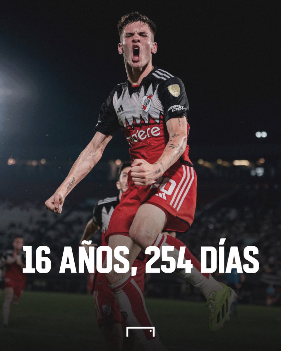 ¡RÉCORD DE FRANCO MASTANTUONO! 🇦🇷 El pibe se convirtió en el futbolista de River más joven en marcar un gol en toda la HISTORIA de la Copa Libertadores 💪