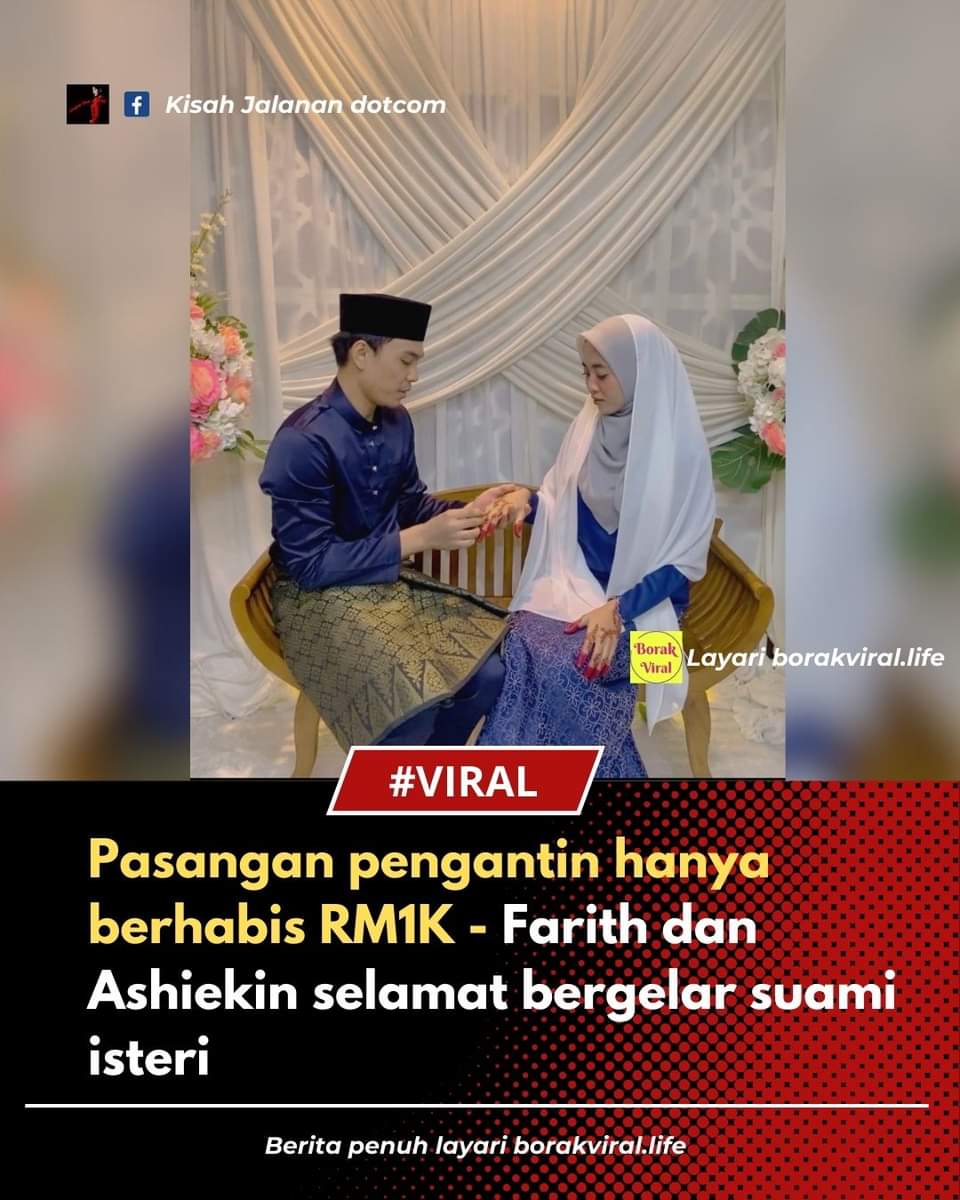 afyanIFP's tweet photo. Sebenarnya, kos perkahwinan menurut Islam tak mahal mana pun. 

Sebab apa? Sebab rukun nikah dalam Islam, ada 5 sahaja

1. Pasangan lelaki
2. Pasangan perempuan
3. Saksi
4. Wali
5. Aqad

Kenduri pula adalah sunat dan yang paling penting digesa oleh Islam ialah hebahan perkahwinan tersebut. Zaman skrg, hebahan boleh pakai medsos sahaja. Kenduri tu sbg simbolik, bukan wajib. 

Tapi dalam "rukun" nikah orang Melayu ada tambahan lagi yang lain iaitu:

6. Kenduri kendara
7. Karaoke
8. Salam sampul
9. Sewa khemah atau dewan
10. Katering
11. Pelamin
12. Tepung tawar
13. Hantaran 7 dulang
14. Berinai
15. Photoshoot
16. Pengapit, tukang kipas
17. Kek 7 tingkat
18. Upacara batal air sembahyang
19. Make up, mak andam
20. Barjanzi
21. Qasidah
22. Tol
23. Bunga telur
24. Set baju pengantin
25. Goodies
26. Personal loan
27. Set bilik pengantin
28. Bachelor party
29. Kad kahwin
30. Banner
31. Aiskrim
32. Photobooth
33. Salam masa aqad nikah
34. Nikah kat masjid
35. Aqad kena duduk
36. Honeymoon
37. Ziarah rumah saudara mara
38….

Kalau ada lagi tolong tambah 😅

Ada lagi nak tambah?