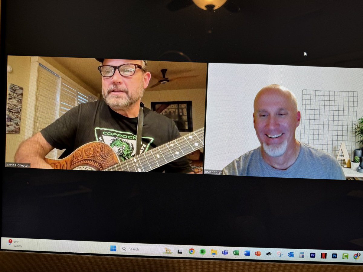 Just had an amazing conversation with @kevinhoneycutt on the life-changing impact the arts can have on students. Can’t wait to share our inspiring chat in an upcoming episode of my #TeachingTales podcast. Stay tuned!