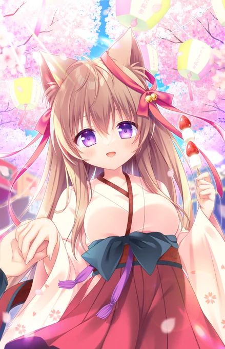 ましろさんとお花見デート 