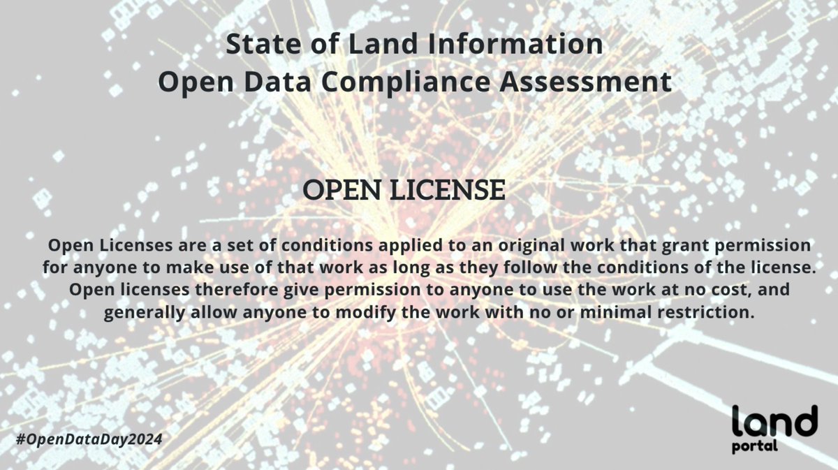 What is an open license? Our campaign to simplify and debunk key data terms is well underway and today we are tackling the issue of conditions and permissions to use another creator's work! We invite you to keep following along this journey with us. #OpenDataDay2024 📸 KamiPhuc